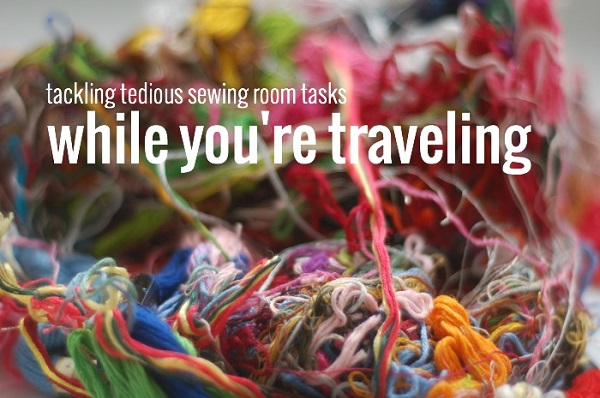 Sewing tasks you can do while traveling