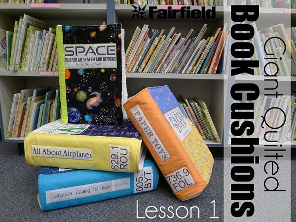 Tutorial: Giant book floor cushions