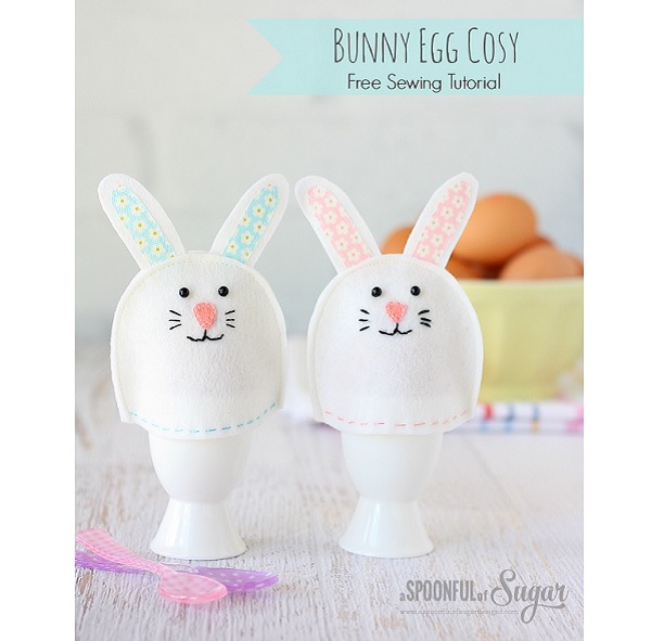 Tutorial: Felt bunny egg cozy