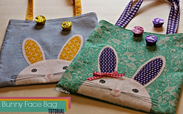 Tutorial: Bunny face tote