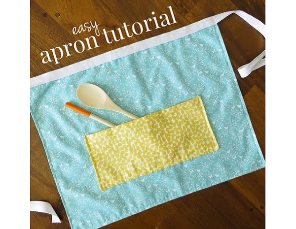 Tutorial: Easy fat quarter apron