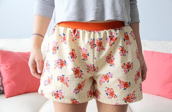 Free pattern: Women's boxer shorts