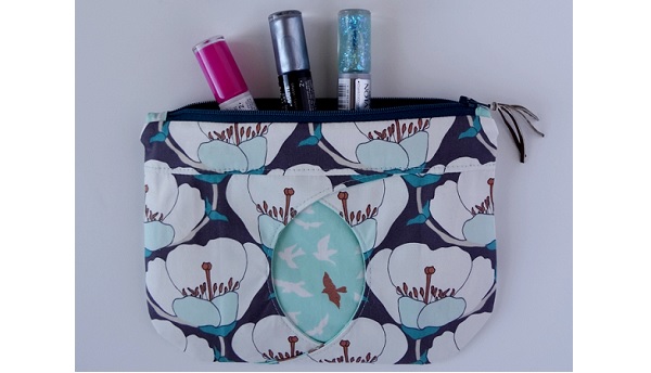 Tutorial: Cat-Eye Zippered Pouch