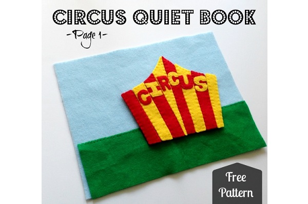 Tutorial: Circus themed quiet book 