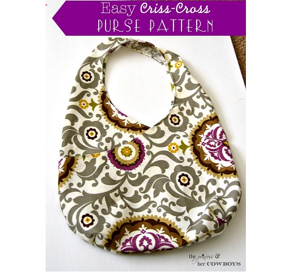 Tutorial: Easy criss-cross purse