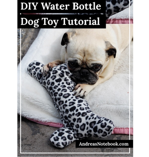 Free pattern: Water bottle dog toy