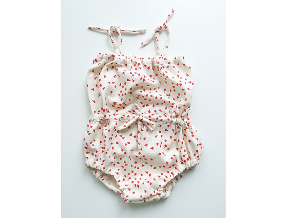 Tutorial: Drawstring bubble romper