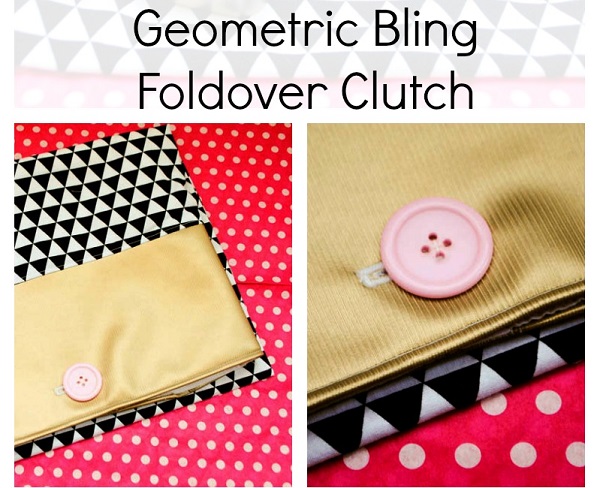 Tutorial: Button top foldover clutch