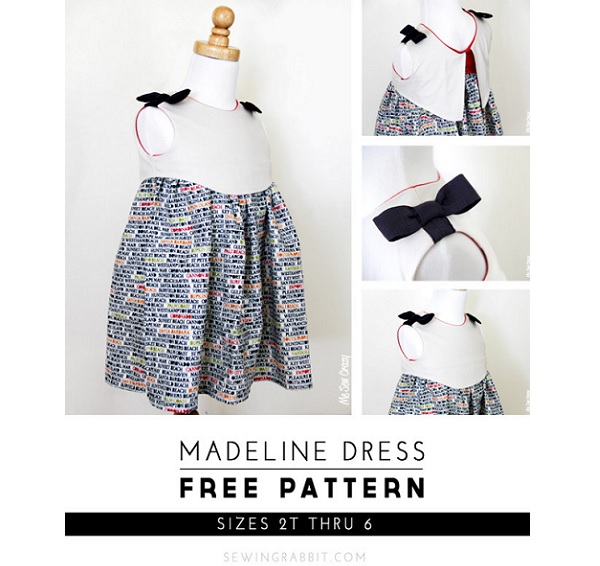 Free pattern: Madeline Dress for little girls