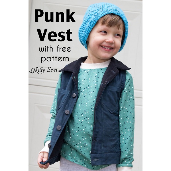 Free pattern: Punk Vest for boys