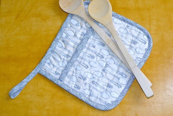 Tutorial: Quilted pot holder