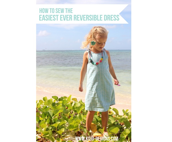 Tutorial: Little girl's simple reversible dress