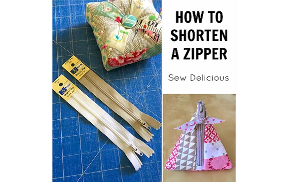 Tutorial: Shorten a zipper by adding a fabric tab