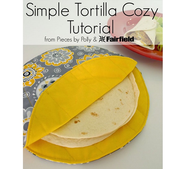 Tutorial: Sew a tortilla cozy