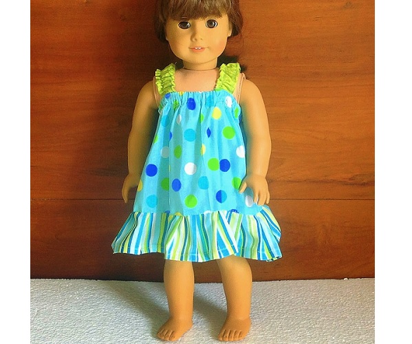 Tutorial: Sundress for an American Girl or 18" doll