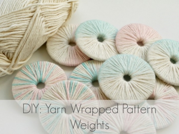 Tutorial: Yarn wrapped pattern weights