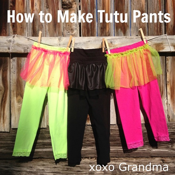 Tutorial: Tutu pants