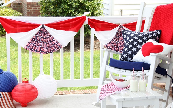 Tutorial: Patriotic flag bunting