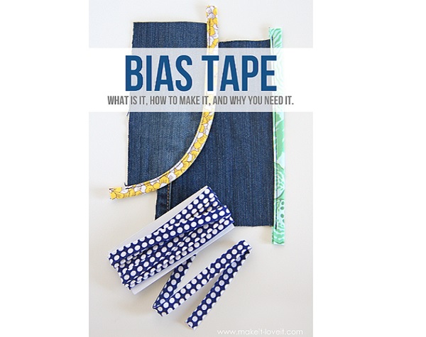 Tutorial: How to make and use bias tape