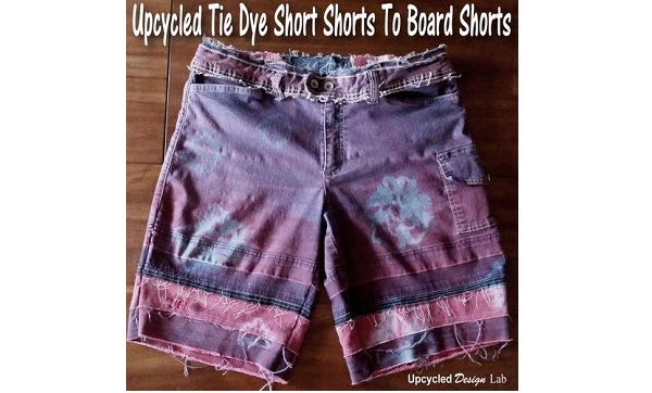 Tutorial: Upcycle short shorts into board shorts