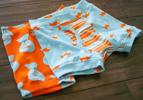 Free pattern: Boys boxer briefs