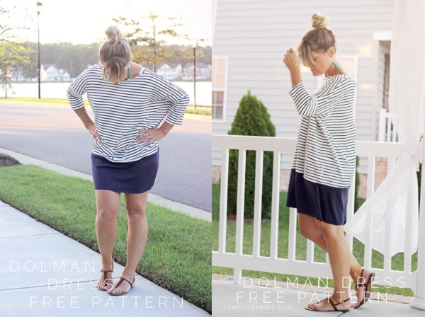 Free pattern: Dolman Dress