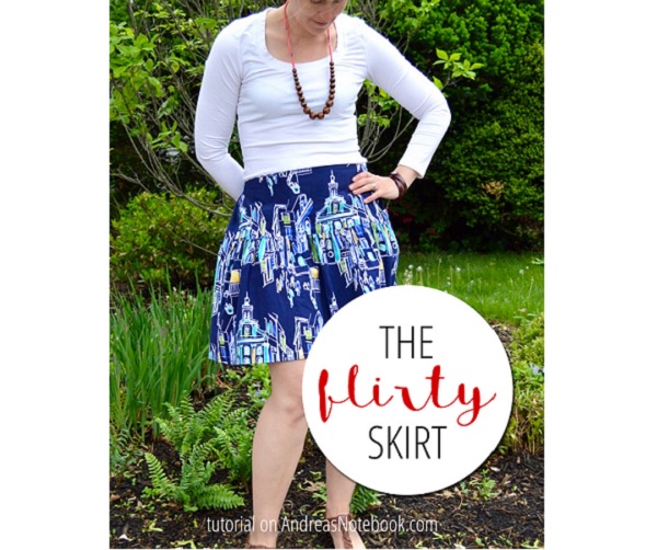 Free pattern: Flirty summer skirt