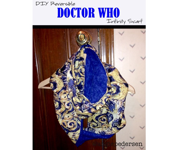 Tutorial: Doctor Who reversible infinity scarf