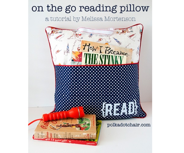 Tutorial: On The Go Reading Pillow