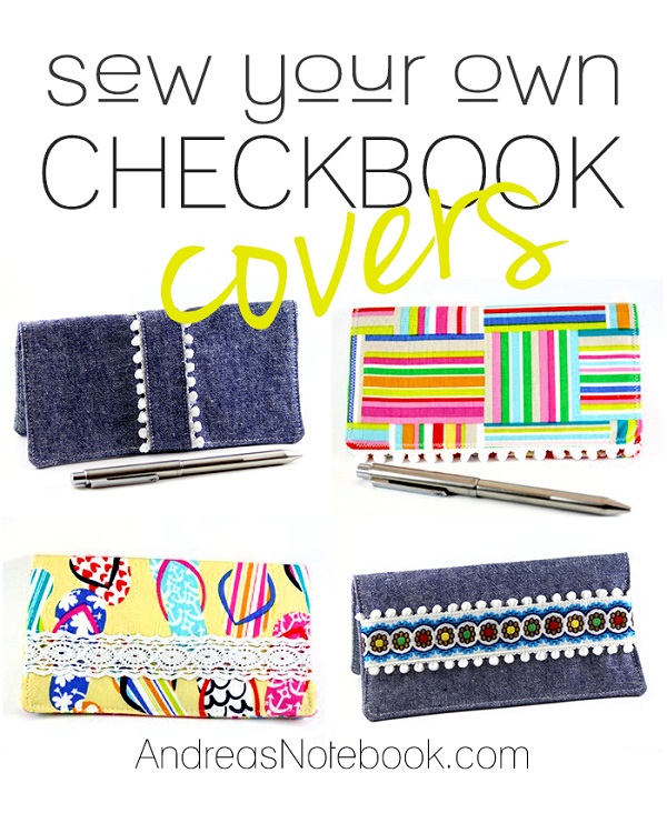 Tutorial: Sew a simple checkbook cover