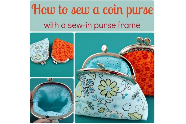 Tutorial: Coin purse with a sew-in frame