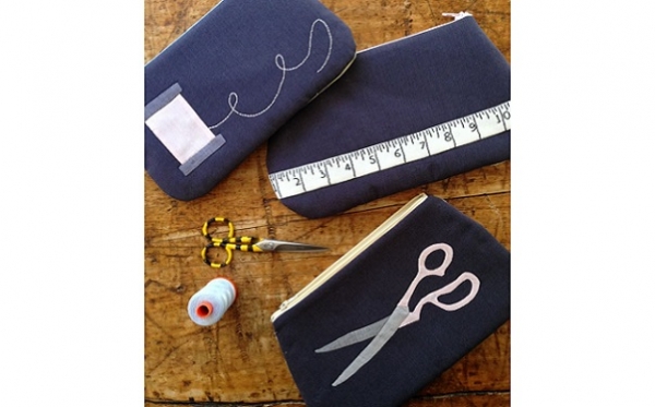 Tutorial: Sewing notions zippered pouch