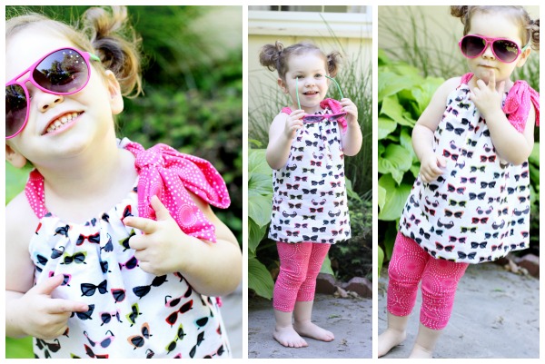 Tutorial: Easy pillowcase tunic top for little girls