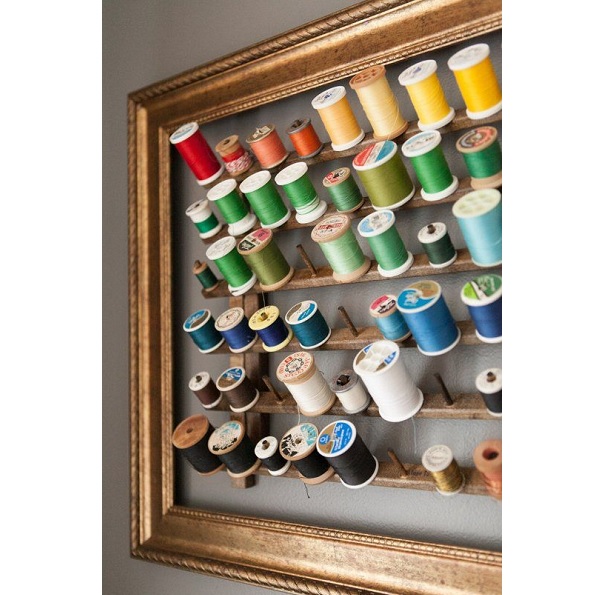 11 pretty ways to organize your sewing supplies