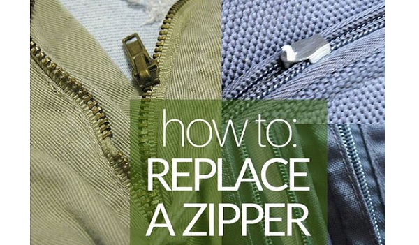 Tutorial: How to replace a broken zipper