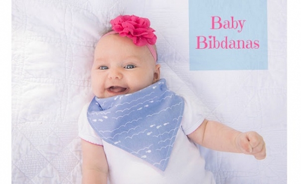 Tutorial: Easy bandana baby bib