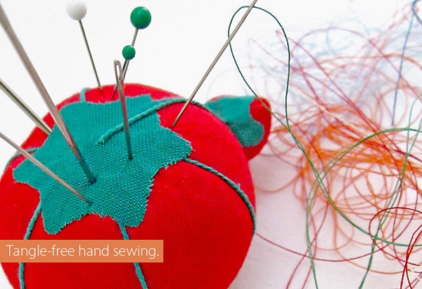 Tips for tangle-free hand sewing