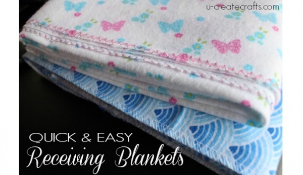 Video tutorial: Easy 2-minute receiving blanket