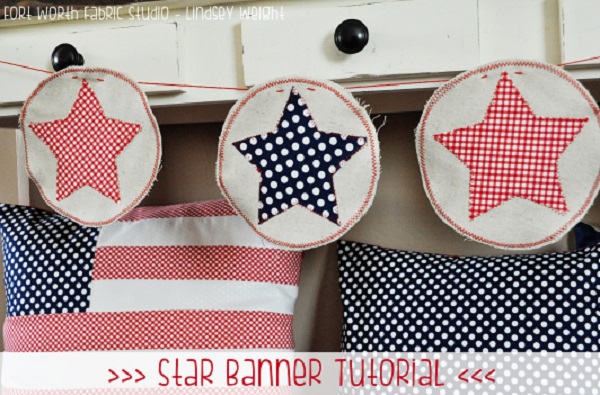 Tutorial: 4th of July star banner