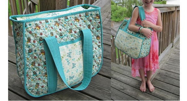 Tutorial: Quilted overnight bag