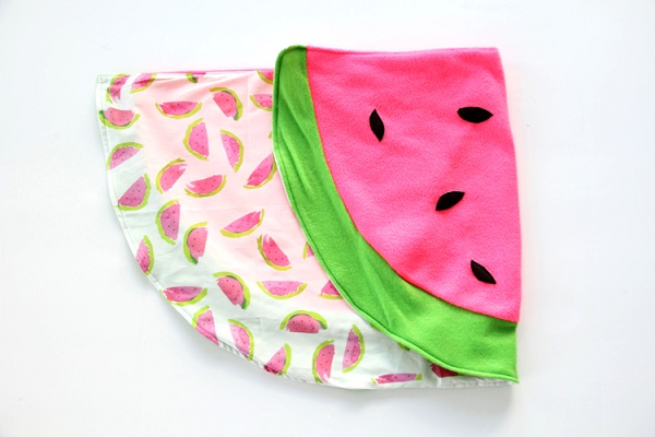 Tutorial: Watermelon baby blanket