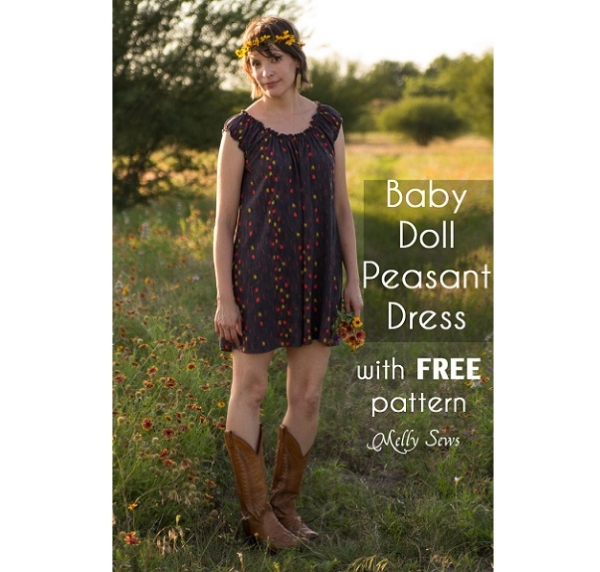 Tutorial: Baby doll peasant dress