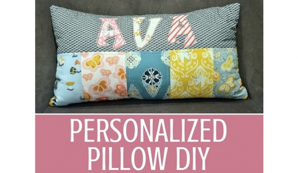 Tutorial: Personalized pieced name pillow