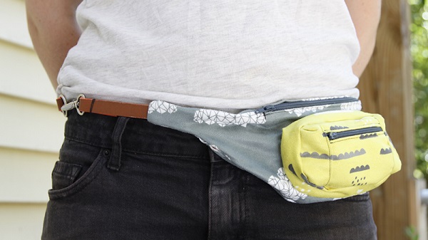 Tutorial: DIY belt bag or fanny pack