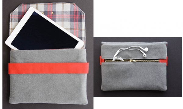 Tutorial: Wool iPad case, make it for Father's Day