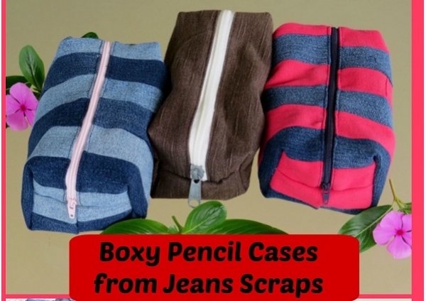 Tutorial: Boxy pencil pouch