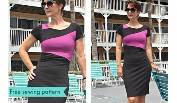 Free pattern: Perfect for Work (or going out) dress