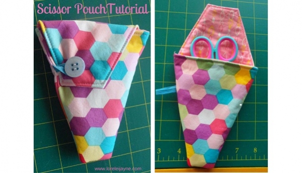 Free pattern: Scissors storage pouch