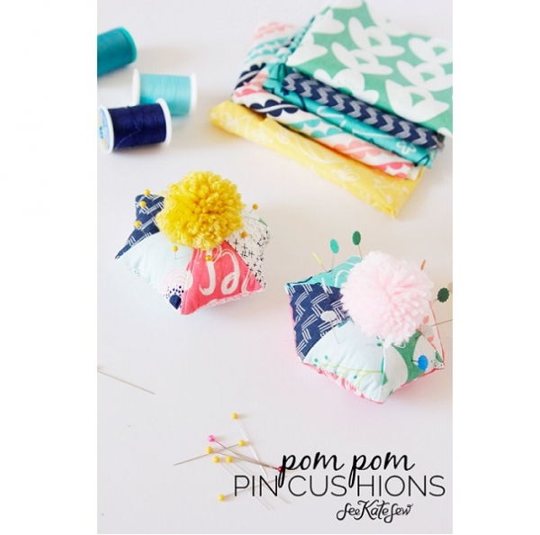 pom-pom-pincushions