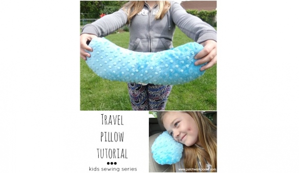 Tutorial: Kids' travel pillow